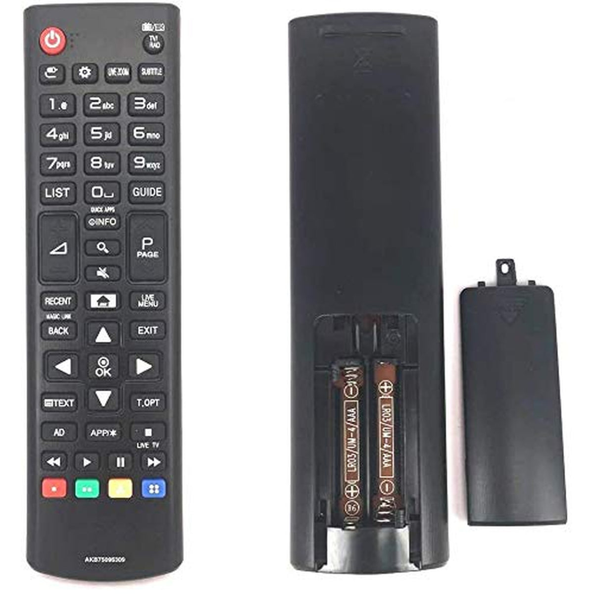 New Replacement Remote Control AKB75095309 for LG LCD LED Smart TV75UJ657A 75UJ657A-UB AKB75095308 32LJ610V 43UJ634V 49UJ634V 55UJ634V 65UJ634V 43UJ6309 49UJ6309
