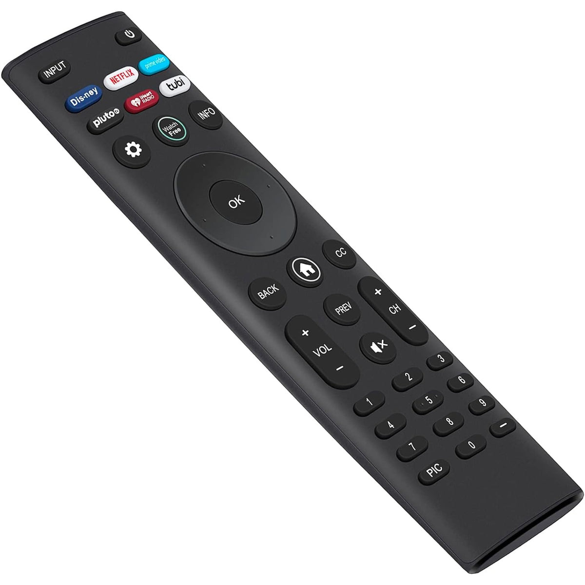BESIA Universal TV Remote XRT-140 Compatible with All VIZIO LED LCD HD 4K UHD HDR Smart TVs