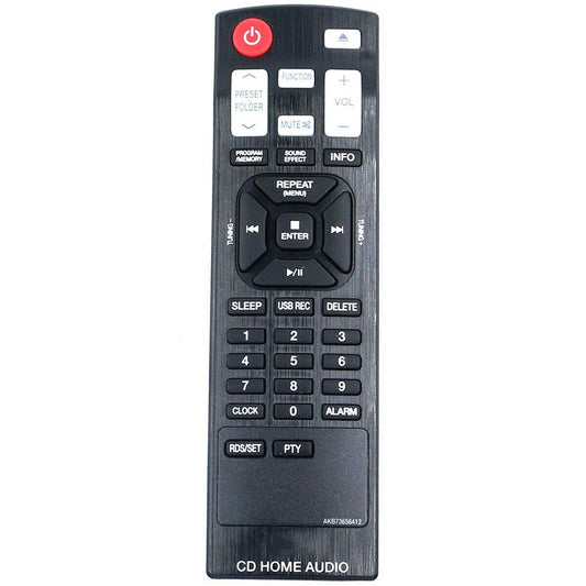 New Replacemnt Remote AKB73656412 for FA168 CMS2640F LG CD Home Audio Micro Hi-Fi System