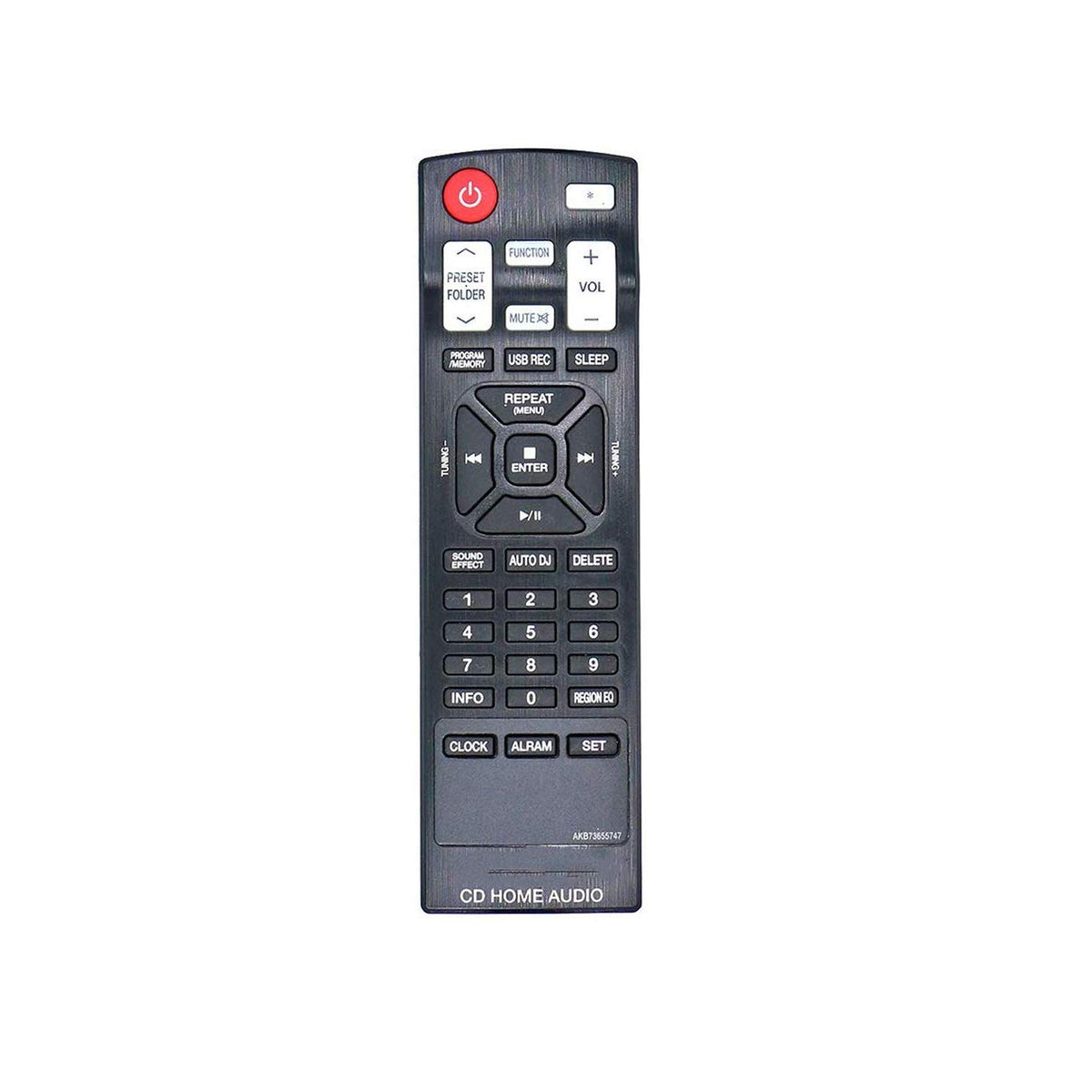 New AKB73655747 Replaced Remote fit for LG Hi-Fi System CM8440 CMS8440F CMS8440W CM8340 CMS8440F OM5541 OM5542
