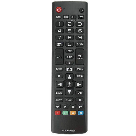 New AKB75095330 Replacement Remote Control Applicable for LG TV 24LH4830 43LJ5000 32LJ500B 43LJ500M 28LJ400B 28MT42DF 24LH4830-PU 28LJ430B