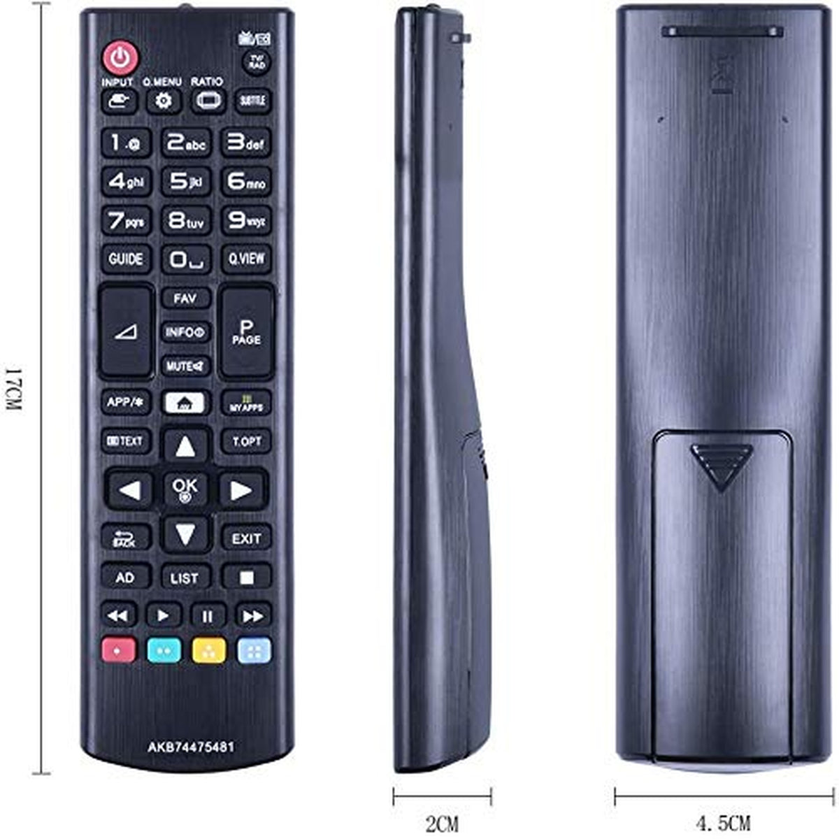 New AKB74475481 Replaced Remote Control for Most LG Smart TVs AKB14475426 AKB74475490 AKB75095307 AKB15375608 AKB74475473 AKB75375604 AKB74475401 AKB73715608 AKB74475423