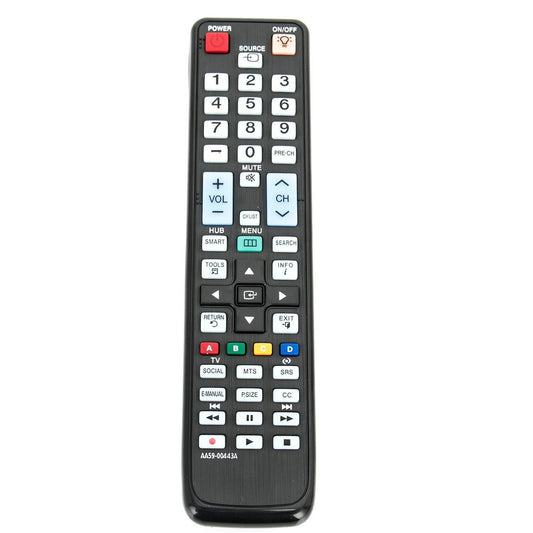 New AA59-00443A Replaced Remote fit for Samsung LED TV 6000 Series 6050 Series UN40D6000 UN46D6000 UN55D6000 UN40D6050 UN32D6300 UN32D6000SF UN40D6000SF UN40D6050TF UN40D6300SF