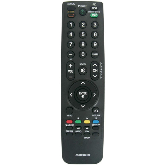 New AKB69680409 Replace Remote for LG LED LCD HD TV Compatilbe with 50PQ20-UA 50PQ30-UA 42PQ20-UA 42PQ30-UA 42PQ30C-UA