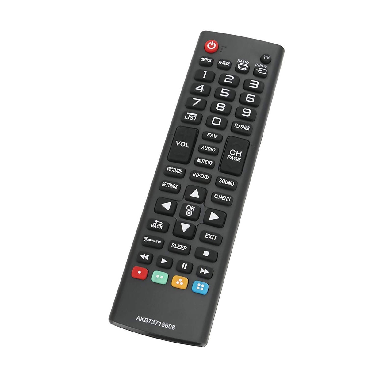 New AKB73715608 Replacement TV Remote for LG 39LN5300 32LN530B 42LN5300 42LN5400 50LN5400 47LN5400 55LN5400 50LN5200 32LN5300 50LN5100 47LN5200 55LN5200 50PN4500 50PN6500