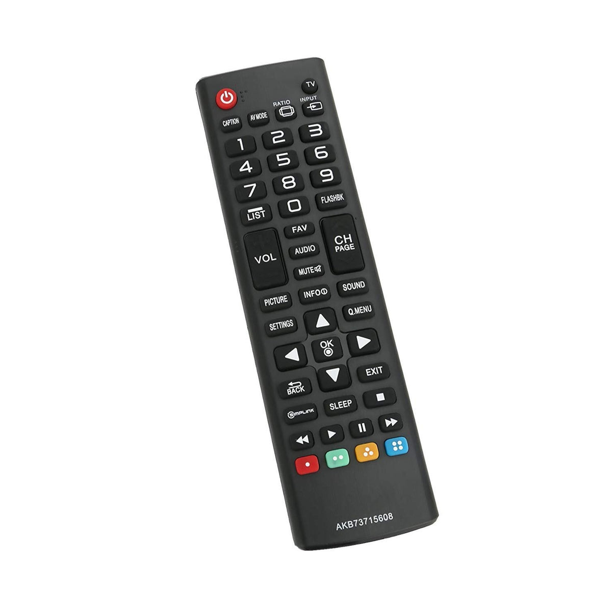 New AKB73715608 Replacement TV Remote for LG 39LN5300 32LN530B 42LN5300 42LN5400 50LN5400 47LN5400 55LN5400 50LN5200 32LN5300 50LN5100 47LN5200 55LN5200 50PN4500 50PN6500