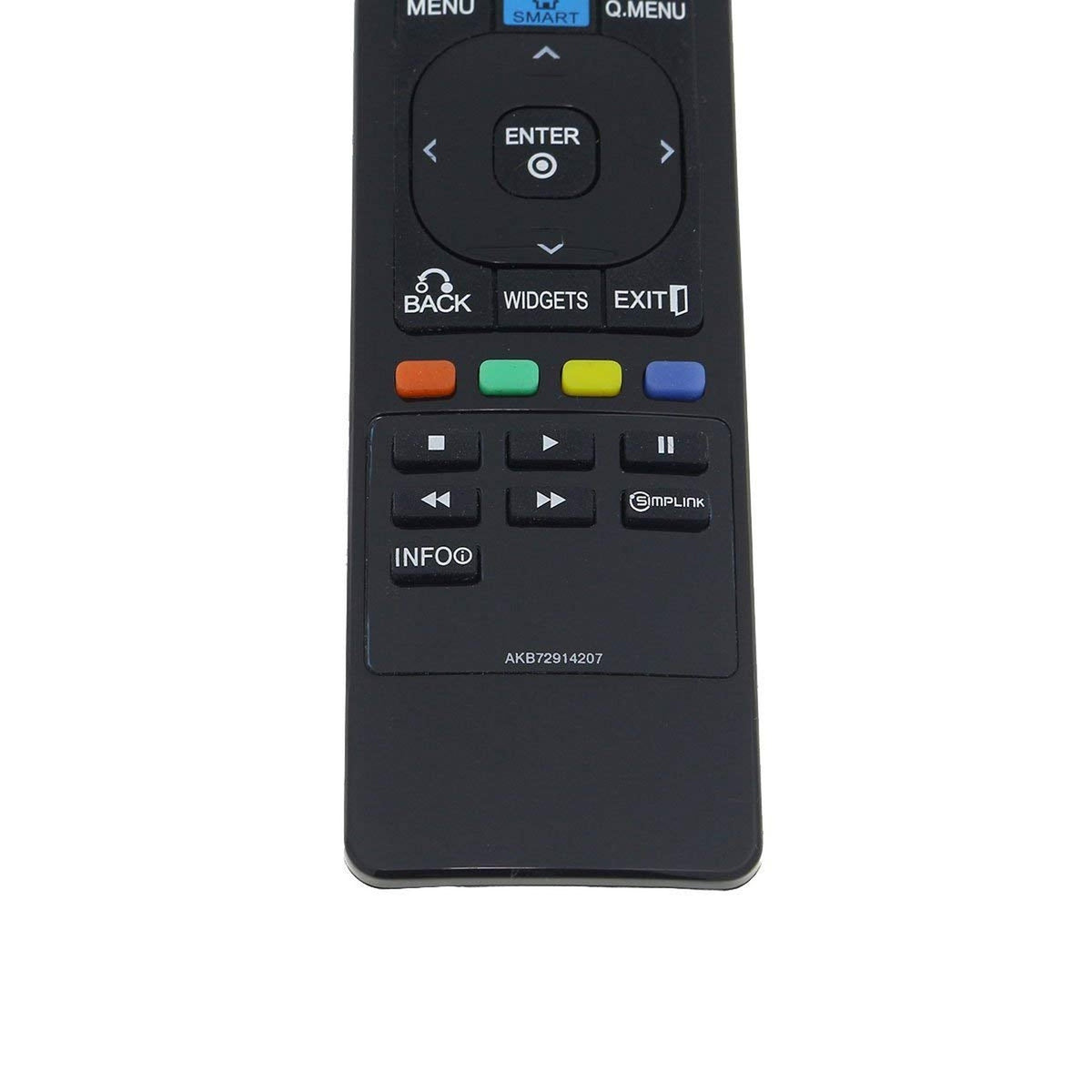 New AKB72914207 Replace Remote Control Applicable for LG TV 50PJ350C 32LD550 42LD550 46LD550 52LD550 47LD650 55LD650 32LD550UB 42LD550UB 46LD550UB 52LD550UB 55LD650UA 47LD650UA 50PJ350CUB