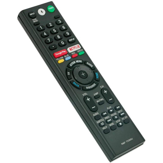 New RMF-TX310U RMF-TX300U Replacement Voice Remote with Mic sub RMF-TX200U RMF-TX201U Remote Fit for Sony 4K Smart LED TV HDTV XBR-55X850S XBR-65X850D XBR-65X930D XBR-75X850D XBR-85X850D
