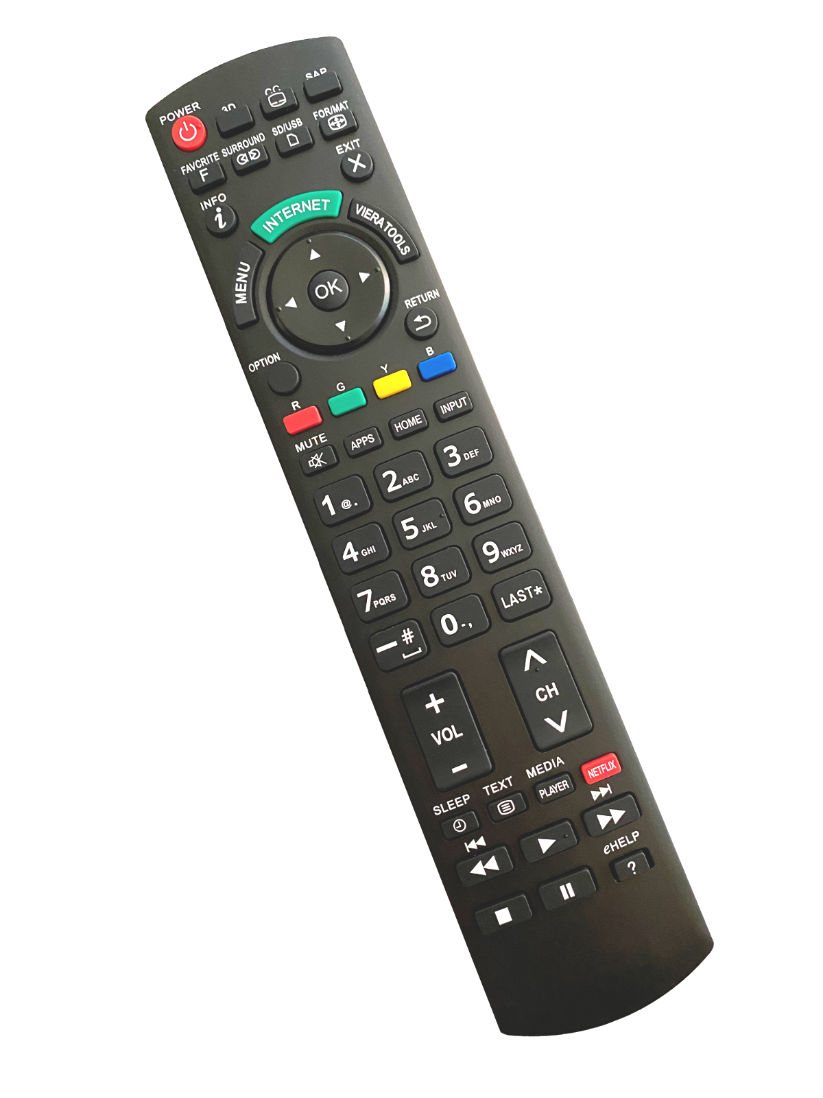 Panasonic TV Universal Remote Control fit for all Plasma HDTV TV