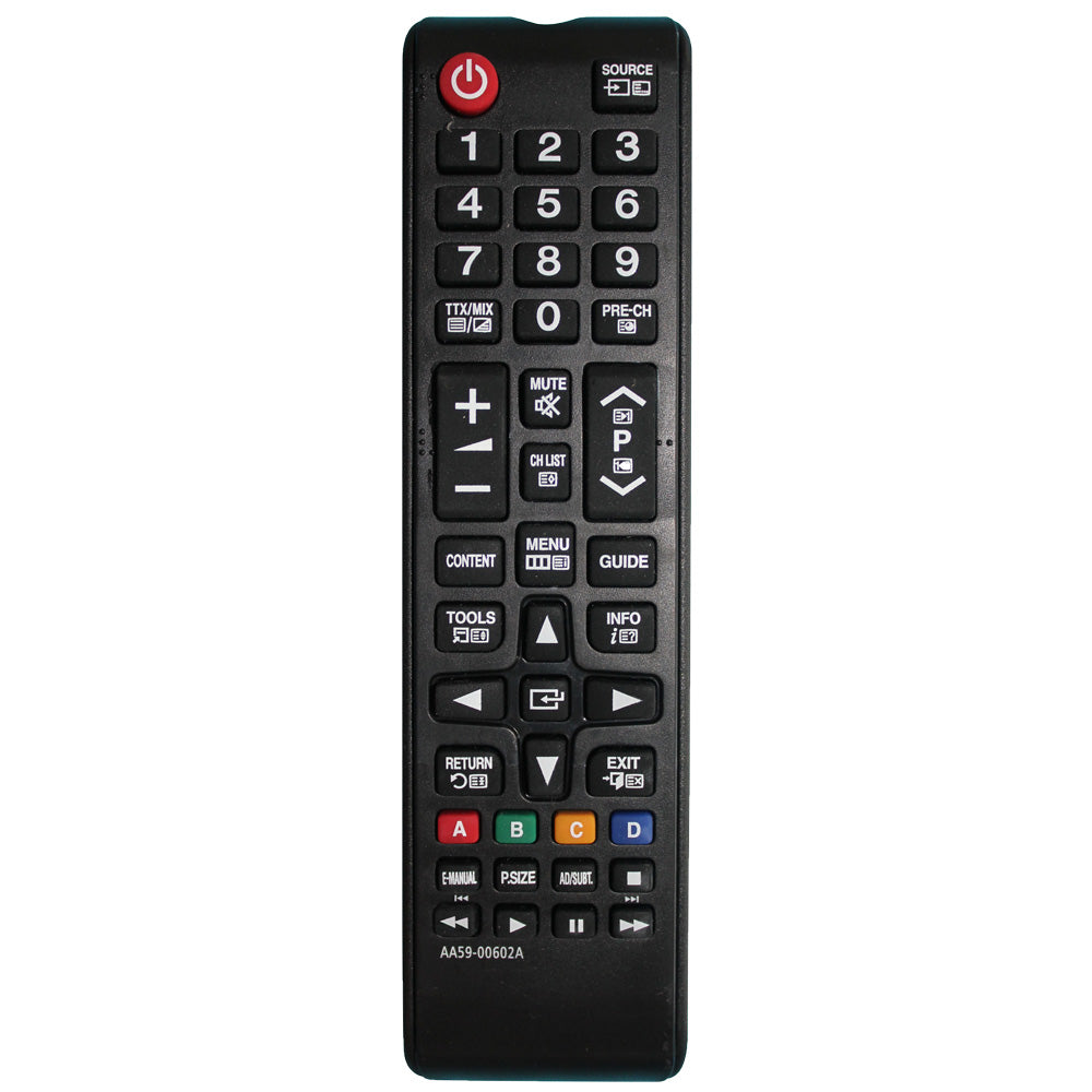 New AA59-00602A Replaced Remote fit for Samsung TV AA59-00600A AA59-00743A AA59-00619A AA59-00622A AA59-00617A UE32EH5000 UE32EH5000K UE32EH5000W UE40EH5000W UE26EH4000W UE32EH4000W LT23A750ND