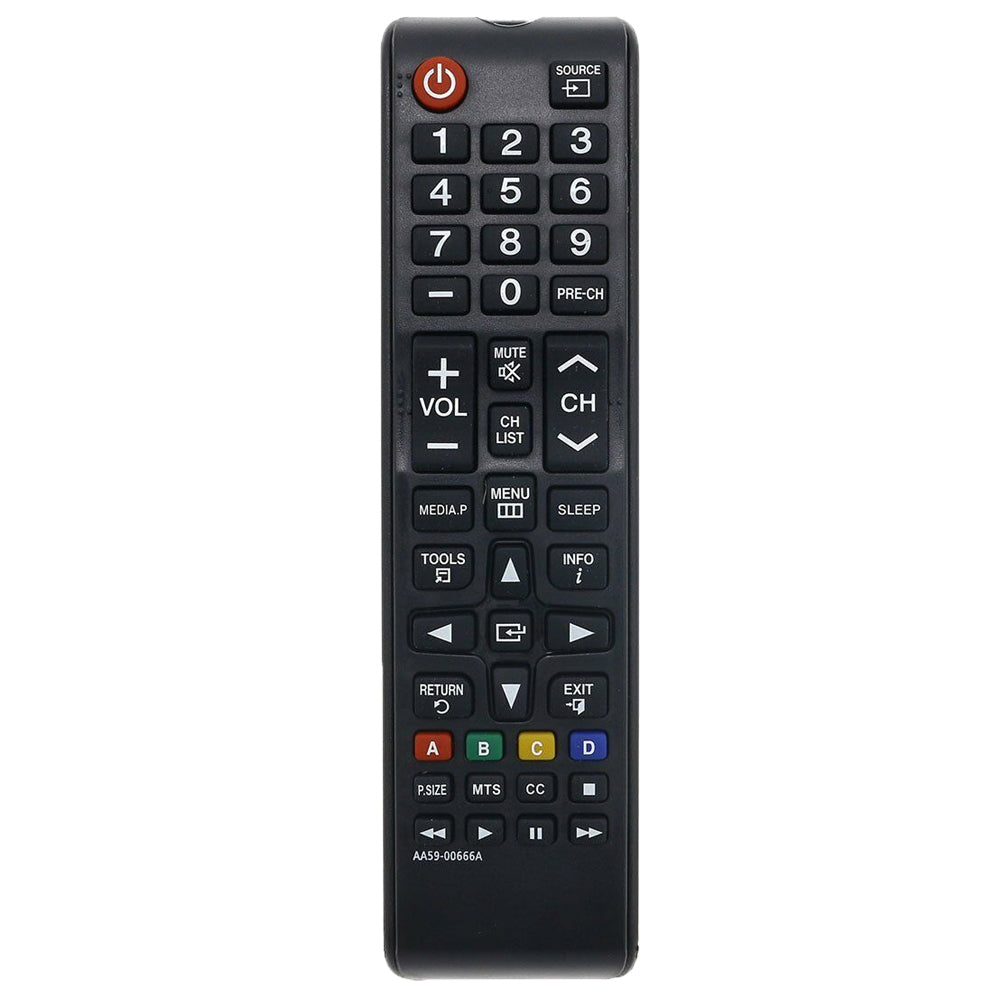 New AA59-00666A Remote Control Replaced for Samsung TV LCD LED HDTV AA5900666A LH32HDPLGA LH40HDPLGA LH46HDPLGAZA UN32EH4003V UN55EH6001V