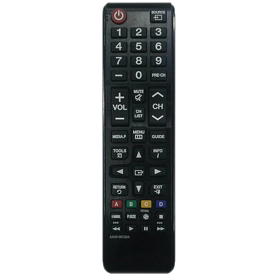 AA59-00720A Replaced Remote fit for Samsung TV T19C350 T22C350 T24C350 T24C550ND T24C550NH T24C730 T27C730 T24D390EW T24D391EW T27D390EW T24D590EW T27D590EW T22D390EW T24D390EX T27D390EX T24D391EX