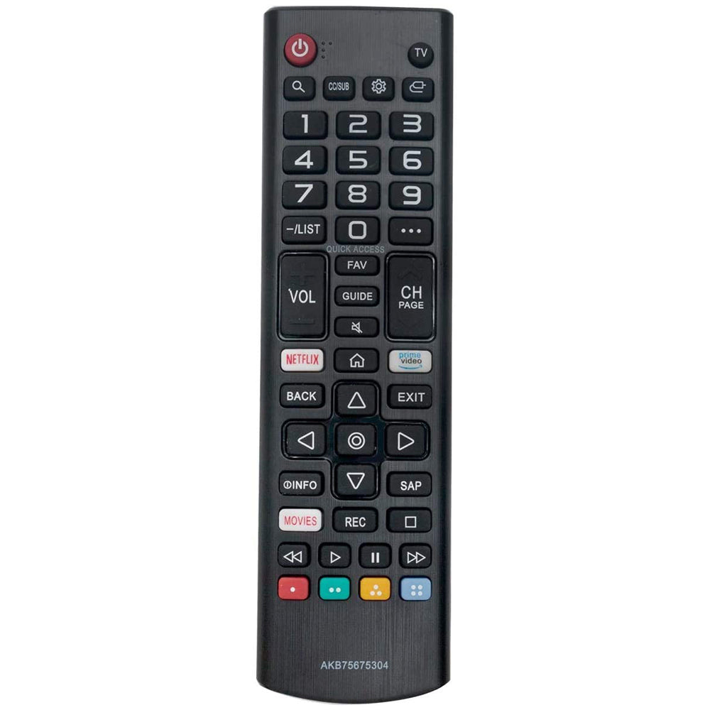 AKB75675304 Replace Remote Applicable for ALL LG TV 55UM6900PUA 65UM6900PUA 43UM7100PUA 49UM7100PUA 55UM7200PUA 43UM7300PUA 43UM7310PUA 49UM7300PUA 50UM7310PUA 70UM7370PUA 50UM7400PUA 82UM7570PUB