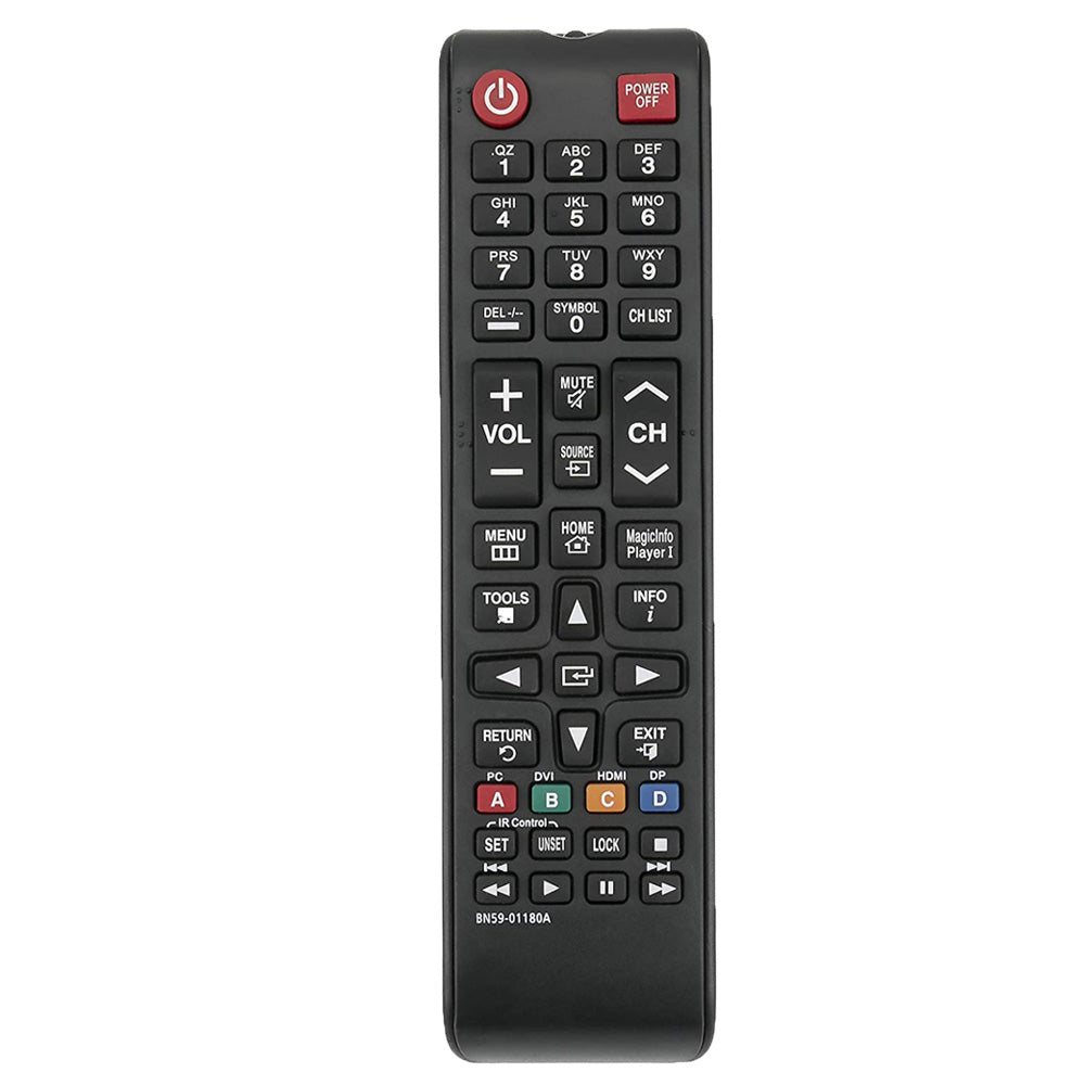 New BN59-01180A Replace Remote fit for Samsung LFD TV TM1240A DH40D DH48D DH55D DM32D DM40D DM48D EM65E EM75E DC32E DC40E DC48E DC55E DC32E-M DC40E-M DC48E-M DC55E-M DC40E-H DC48E-H ED75E ML32E ML55E