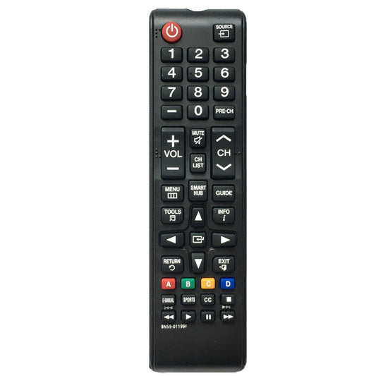 New BN59-01199F Replacement Remote Control for Samsung UN32J4500AF UN32J525DAFXZA UN43JU640DF UN60J6200AF UN60J6200AFXZA UN60J620DAF UN60J620DAFXZA UN60JU6400F UN60JU6400FXZAL ED LCD HDTV