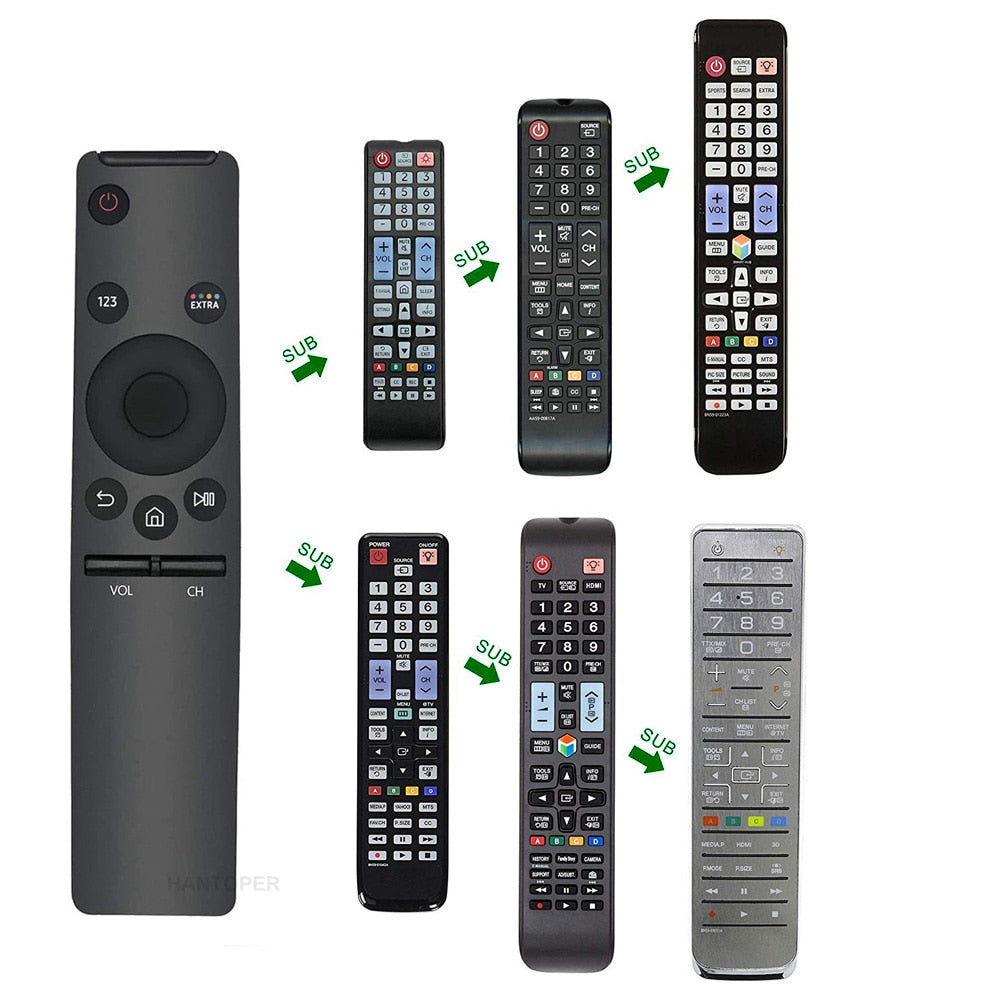 BN59-01259E Replaced Remote for Samsung-Smart-TV-Remote All Samsung LCD LED HDTV 3D Smart TV Models