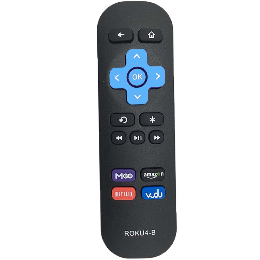 ROKU 4-B Remote Compatible with Roku 1 2 3 4 HD LT XS XD Roku Express Roku Premiere, DO NOT Support for Roku Stick or Roku TV