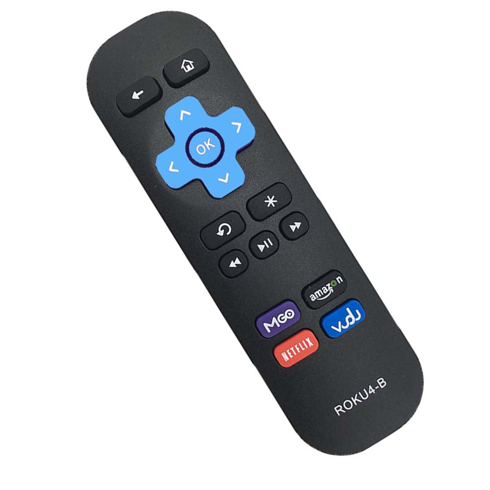 ROKU 4-B Remote Compatible with Roku 1 2 3 4 HD LT XS XD Roku Express Roku Premiere, DO NOT Support for Roku Stick or Roku TV