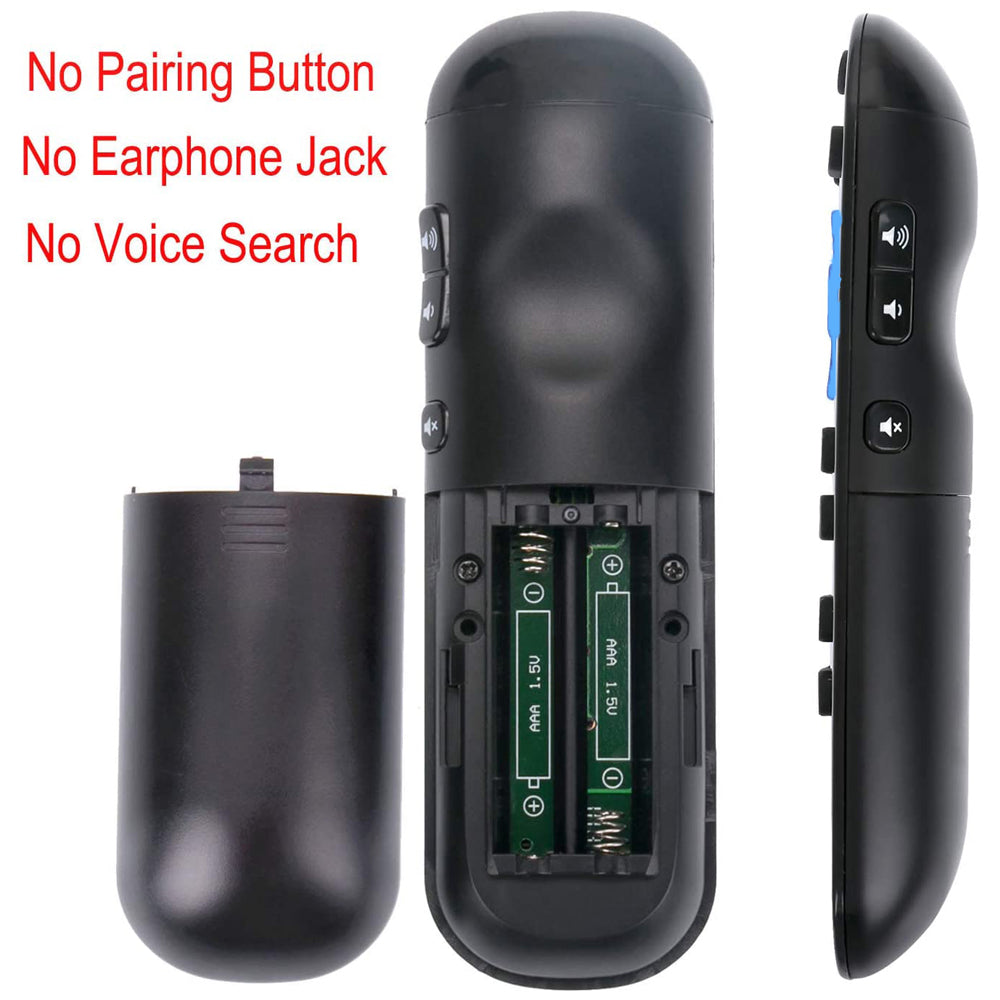 Universal Replacement Remote for TCL Roku Smart TV with Netflix, Amazon, HBO Now, and Sling