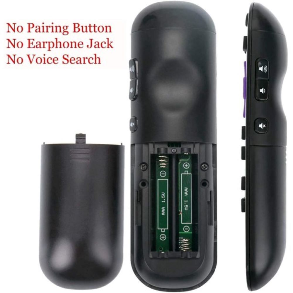 Replacement Remote For ONN Roku TV with Disney Button ONN RC-AFIR 3226000858 for 100012584 100012585 100012586 100012587 100012587 100012589 100012590 100018971