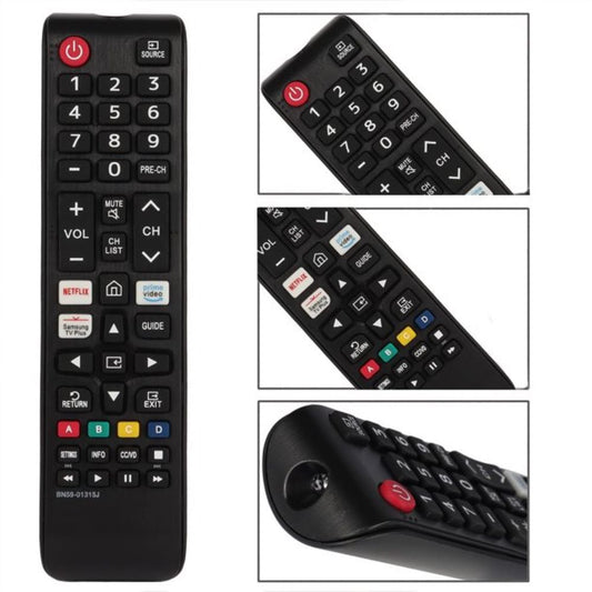 New Replaced Remote BN59-01315J Fit for Samsung-Smart-TV-Remote All Samsung LED QLED LCD 6/7/8/9 Series 4K UHD HDTV HDR Flat Curved Smart TV, with Netflix, Prime Video and Samsung TV Plus Button